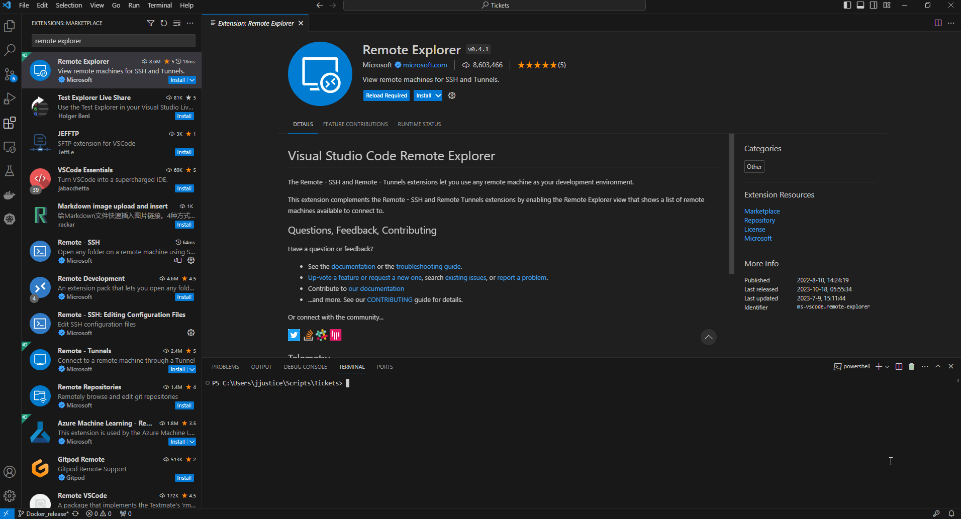 Remote-explorer-plugin